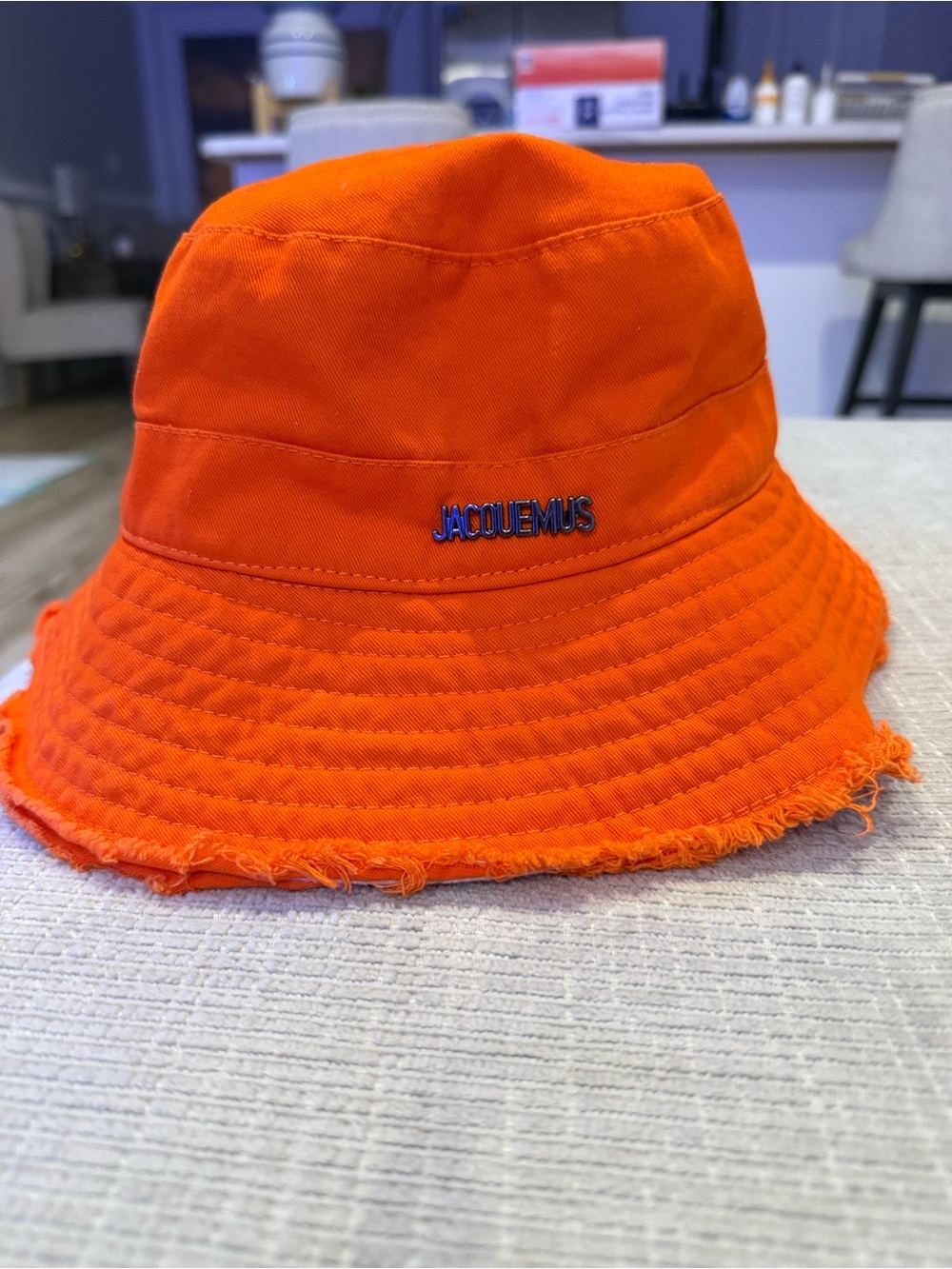 Jacquemus Orange Bucket Hat